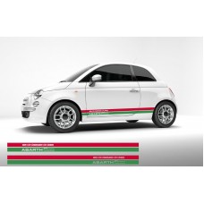 Decal to fit Fiat 500 Esseesse side decal set