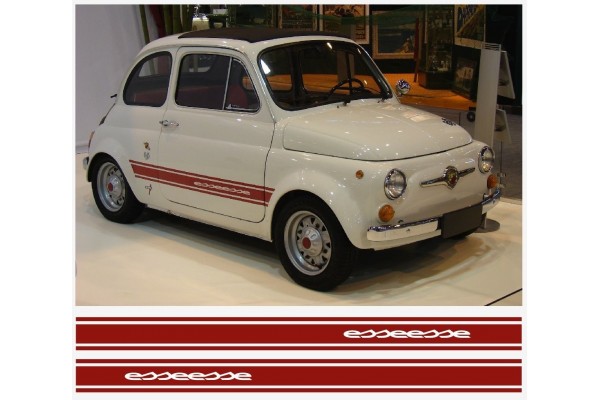 Decal to fit Fiat 500 esseesse side decal 2pcs. set