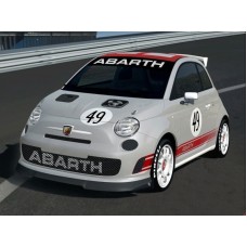 Decal to fit Fiat Abarth windscreen striscia decal