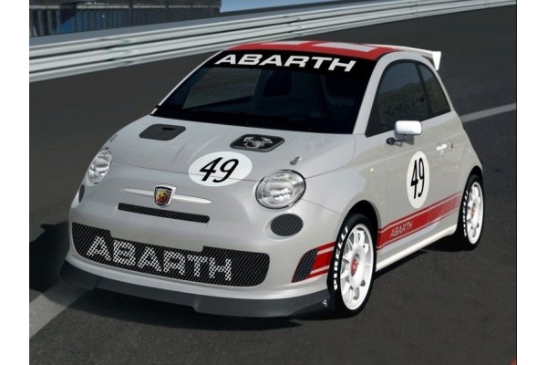 Decal to fit Fiat Abarth windscreen striscia decal