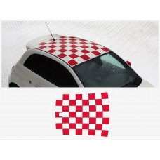 Decal to fit Fiat 500 roof decal Abarth