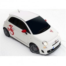 Decal to fit Fiat 500 side decal set Abarth Scorpion Skorpion 4 pcs.