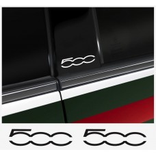 Decal to fit Fiat 500 B-pillar decal - 2 pcs in Set