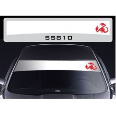 Decal to fit Fiat Abarth Skorpion windscreen striscia decal