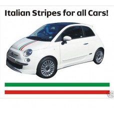 Decal to fit Fiat 500 Auto bonnetn decal Italia