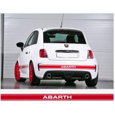 Aufkleber passend für Fiat 500 Abarth Heckstreifen 1800mm x 91mm