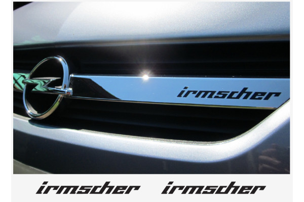 Decal to fit Opel Irmscher decal x2