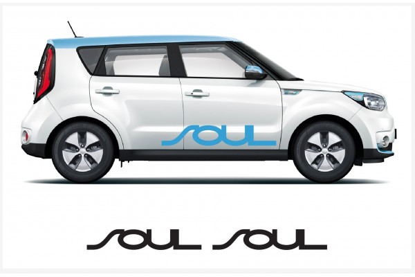 Decal to fit Kia Soul side decals 2pcs. 110cm