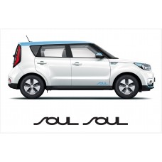 Decal to fit Kia Soul side decals 2pcs.