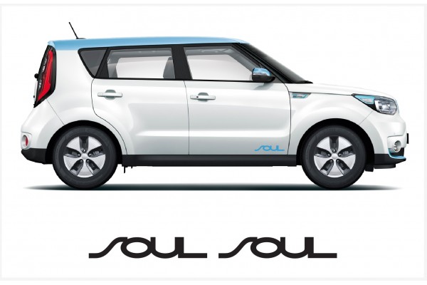 Decal to fit Kia Soul side decals 2pcs.