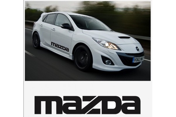 Decal to fit Mazda side decal set 800mm