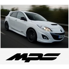 Aufkleber passend für Mazda MPS Seitenaufkleber Aufkleber Satz 200mm
