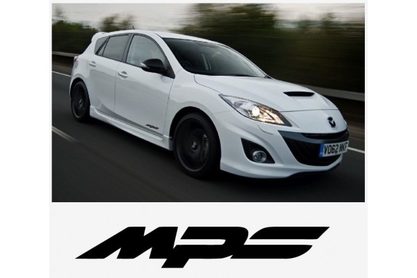 Decal to fit Mazda MPS side decal set 200mm