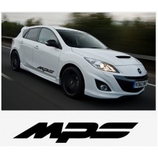 Aufkleber passend für Mazda MPS Seitenaufkleber Aufkleber Satz 800mm