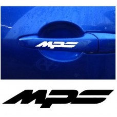 Aufkleber passend für Mazda MPS Türgriff Aufkleber 4 Stk.