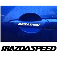 Aufkleber passend für Mazda Speed Türgriff Aufkleber 4 Stk.