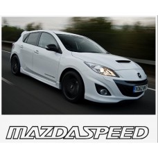 Aufkleber passend für Mazda Speed Seitenaufkleber Aufkleber Satz 200mm