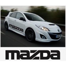 Aufkleber passend für Mazda sport racing Seitenaufkleber Aufkleber Satz 1400mm