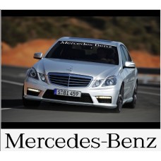 Aufkleber passend für Mercedes Benz Frontscheiben Sonnenblendstreifen Aufkleber