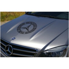 Aufkleber passend für Mercedes Benz Aufkleber Haubenaufkleber 40 cm V.1