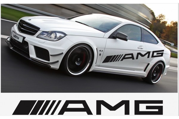 Decal to fit AMG Mercedes side decal 2 pcs. 1500mm