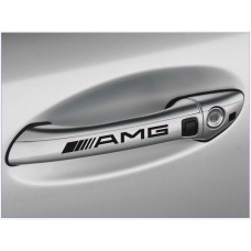 Aufkleber passend für AMG Mercedes Türgriff Aufkleber 4 Stk. 120mm