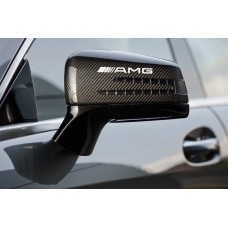 Aufkleber passend für AMG Mercedes Benz Außenspiegel Aufkleber 2 Stk. 12cm Emblem Logo C55 CLK E55