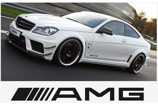 Decal to fit AMG Mercedes side decal 2 pcs. 220mm