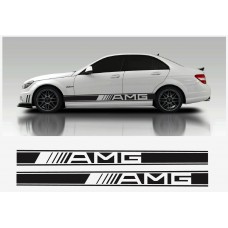 Decal to fit AMG Mercedes side decal 2 pcs. set 2150mm