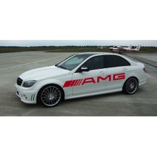 Aufkleber passend für AMG Mercedes Seitenaufkleber 1 Stk. 2100mm