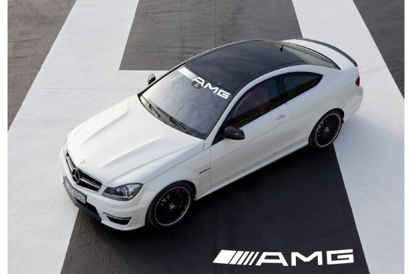 Decal to fit Mercedes Benz AMG windscreen decal 