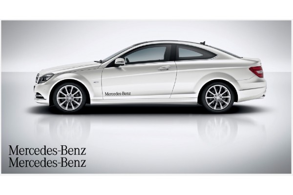 Decal to fit Mercedes Benz side decal 50cm 2 pcs. Set