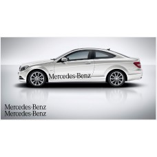 Decal to fit Mercedes Benz side decal 150cm 2 pcs. Set