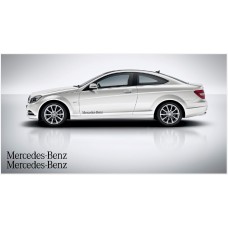 Aufkleber passend für Mercedes Benz Seitenaufkleber 60cm 2Stk. Satz