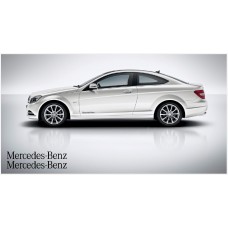 Aufkleber passend für Mercedes Benz Seitenaufkleber 35cm 2Stk. Satz