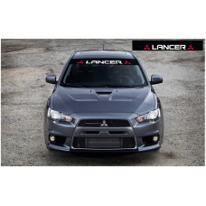 Decal to fit Mitsubishi Lancer Evolution X Windscreen decal 1400mm