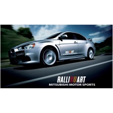 Aufkleber passend für Mitsubishi Lancer Evolution Rally Art Seitenaufkleber Aufkleber 900mm 2Stk. Satz
