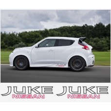 Aufkleber passend für Nissan Juke Nismo motorsport Seitenaufkleber Aufkleber 50 cm 2Stk.