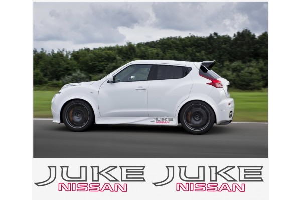 Aufkleber passend für Nissan Juke Nismo motorsport Seitenaufkleber Aufkleber 50 cm 2Stk.