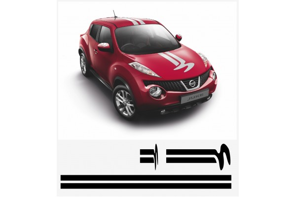 Aufkleber passend für Nissan Juke Nismo motorsport Komplet Satz V2