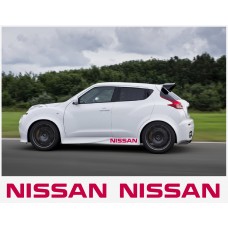 Decal to fit Nissan Juke Nismo motorsport side decal 60 cm 2pcs.