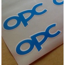 Aufkleber passend für OPC Seitenaufkleber Aufkleber 2x 73mm Opel