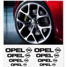 Aufkleber passend für Opel Irmscher Aufkleber x2