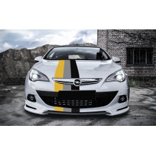 Aufkleber passend für Opel Motorsport Rally streifen Aufkleber 45cm x 125cm