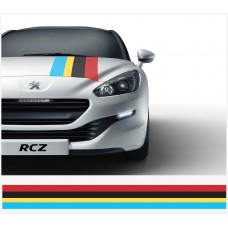 Decal to fit Peugeot Sport Motorsport Rally Stripe decal 45cm x 125cm