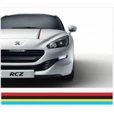 Decal to fit Peugeot Sport Motorsport Rally Stripe decal 5cm x 125cm