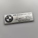 Customizable Car Interior Plaque - BMW Personalized Text Badge