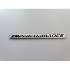 BMW M Performance Emblem: Self-Adhesive Car Body Decal - new logo
