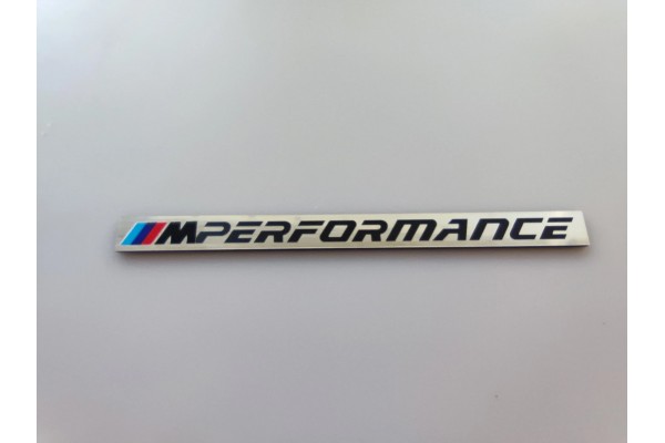 BMW M Performance Emblem: Self-Adhesive Car Body Decal - new logo