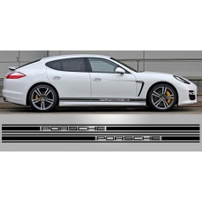 Aufkleber passend für Porsche Panamera Classic Triple Stripe Vinyl Decal